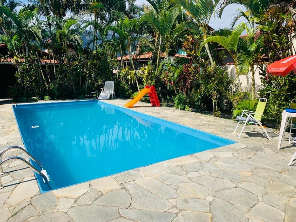 Casa De Praia Estilosa Com Piscina No Condominio-Litoral Norte Bertioga Dış mekan fotoğraf